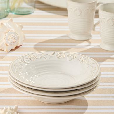 Certified International Coastline Set of 4 Soup Bowls