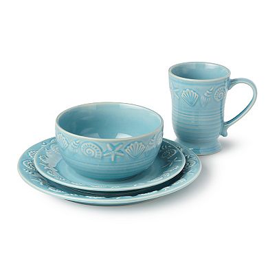 Certified International Coastline 16-Piece Dinnerware Set
