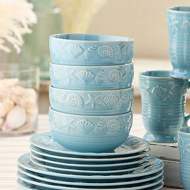Certified International Coastline 16-Piece Dinnerware Set