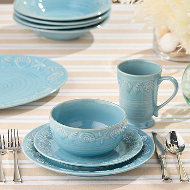 Certified International Coastline 16-Piece Dinnerware Set