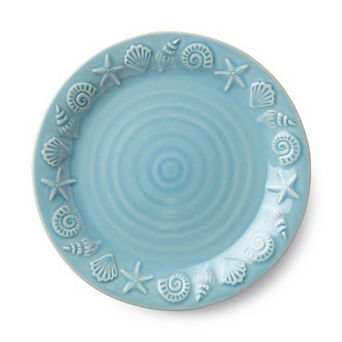 Certified International Coastline Set of 4 Salad Plates