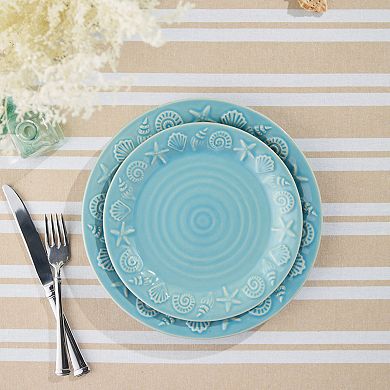 Certified International Coastline Set of 4 Salad Plates