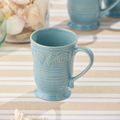 Certified International Coastline Set of 4 18-oz. Mugs