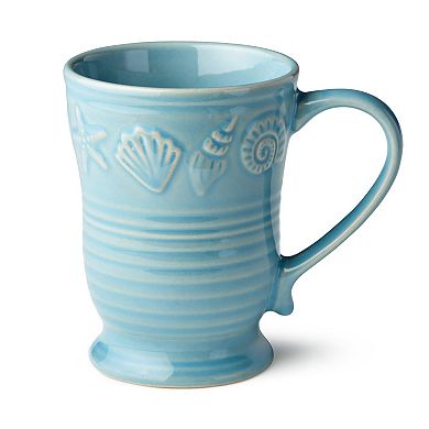 Certified International Coastline Set of 4 18-oz. Mugs