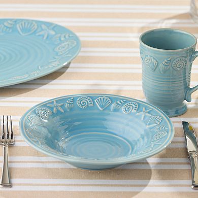 Certified International Coastline Set of 4 Soup Bowls