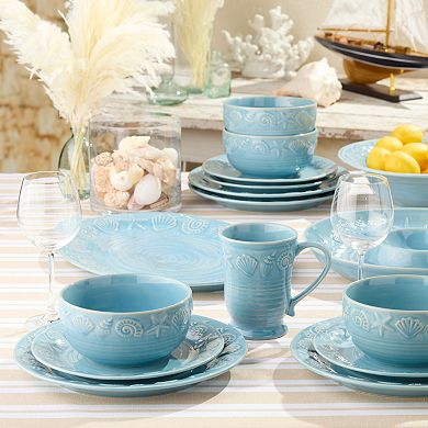 Certified International Coastline Chip & Dip Serving Platter