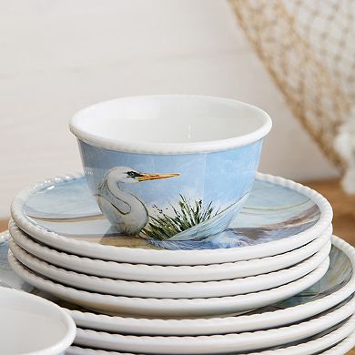 Certified International Coastal Birds 16-Piece Dinnerware Set