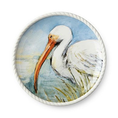 Certified International Coastal Birds Set of 4 Salad Plates