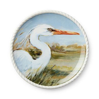 Certified International Coastal Birds Set of 4 Salad Plates