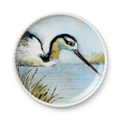 Certified International Coastal Birds Set of 4 Salad Plates