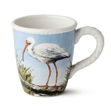 Certified International Coastal Birds Set of 4 Mug 14 oz.