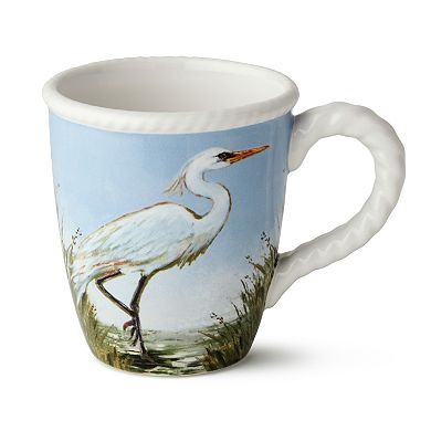 Certified International Coastal Birds Set of 4 Mug 14 oz.