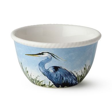 Certified International Coastal Birds Set of 4 Ice Cream Bowls