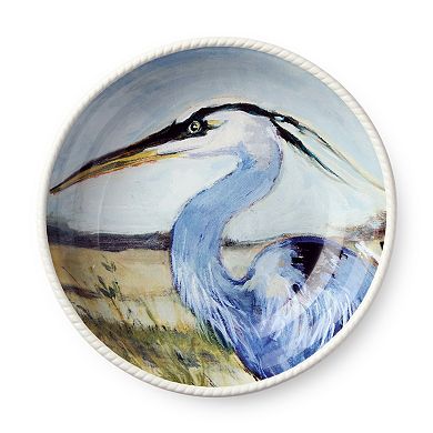 Certified International Coastal Birds Set of 4 Soup Bowls