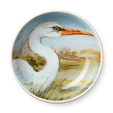 Certified International Coastal Birds Set of 4 Soup Bowls
