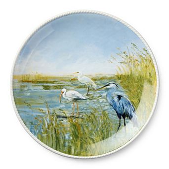 Certified International Coastal Birds 13-Inch Round Platter