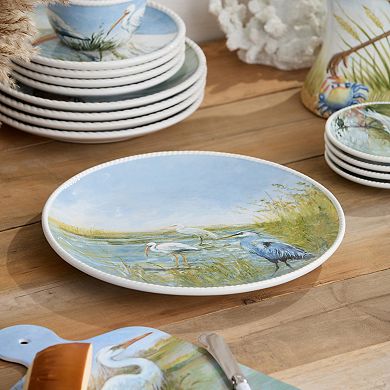 Certified International Coastal Birds 13-Inch Round Platter