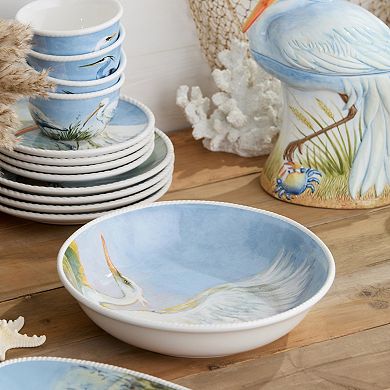 Certified International Coastal Birds 13-Inch Serving Bowl