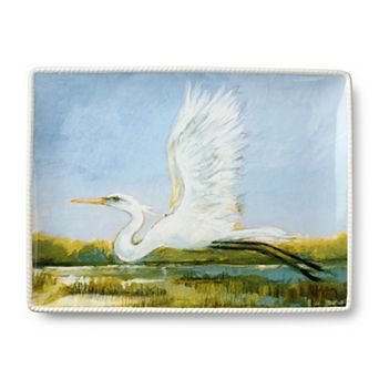 Certified International Coastal Birds Rectangular Platter