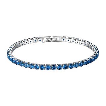 Round Cut Tennis Bracelet