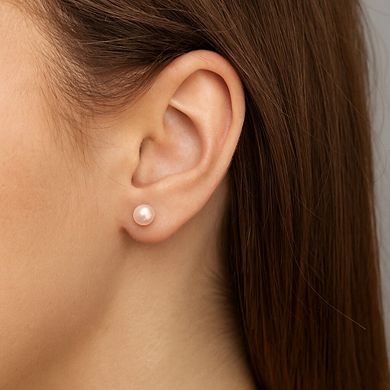 Shell Pearl Studs Earrings