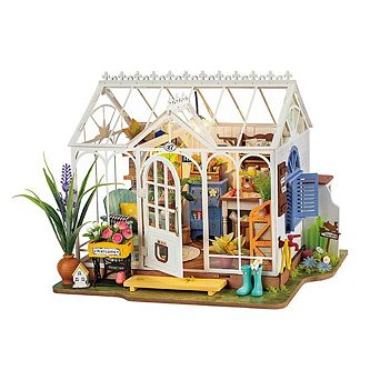 DIY 3D Wood Puzzle: Dreamy Garden House 296 pc