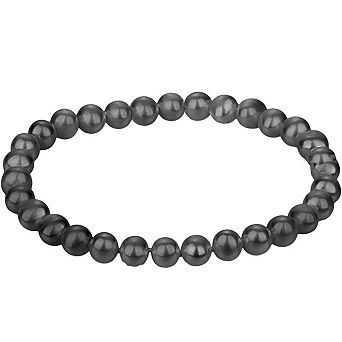 Shell Pearl Stretch Bracelet