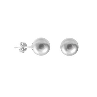 Shell Pearl Studs Earrings