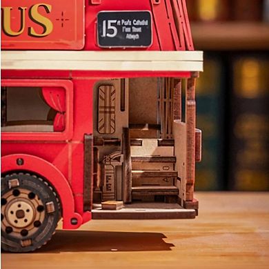 DIY 3D Puzzle - London Tour Bus 255pcs