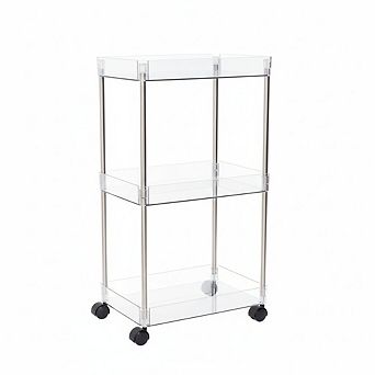 Standard Acrylic 3 tier Cart