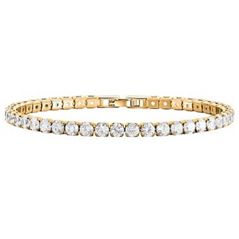 Round Cut Tennis Bracelet