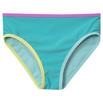 Girls 2-16 Lands' End Chlorine-Resistant Contrast Bikini Bottoms