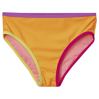 Girls 2-16 Lands' End Chlorine-Resistant Contrast Bikini Bottoms