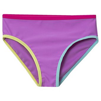 Girls 2-16 Lands' End Chlorine-Resistant Contrast Bikini Bottoms