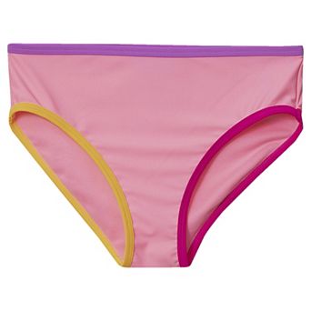 Girls 8-16 Lands' End Chlorine Resistant Contrast Bikini Swim Bottoms in Plus Size