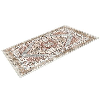 Washable Anti Skid Tear Resistant Low Pile Area Rug Floor Mat