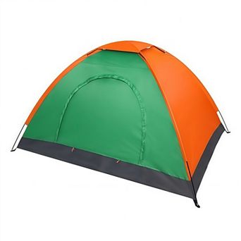 Two Person Waterproof Camping Dome Tent with Double Layer Door