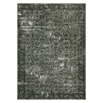 Traditional Vintage Floral Area Rugs Boho Low Pile Indoor Carpet