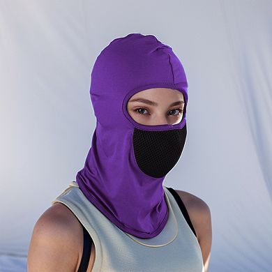 Ice Silk Solid Balaclava Face Mask for Cold Weather Protection 1 Pc