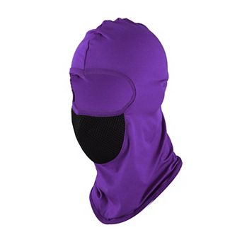 Ice Silk Solid Balaclava Face Mask for Cold Weather Protection 1 pc