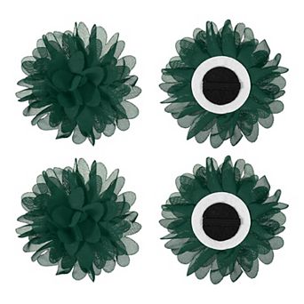 Pet Flower Charms Soft Chiffon Cats Collar 4 pc