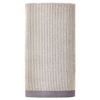 Pure Cotton Striped Bath Towel Soft Highly Absorbent Quick Dry Towel for Home Bathroom Hotel Spa