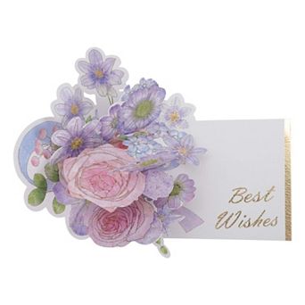 1 Set Greeting Cards with Envelope for Friends Family