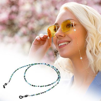 Beaded Pattern Eyeglass Chain for Glasses 1Pc
