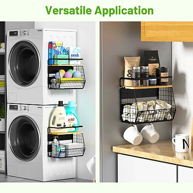 Magnetic Shelf for Fridge - Fruit Veggie Storage - Multi-Purpose - Easy Installation