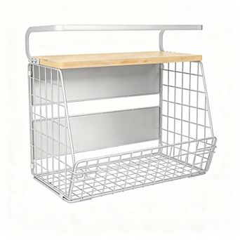 Magnetic Shelf for Fridge - Fruit Veggie Storage - Multi-Purpose - Easy Installation