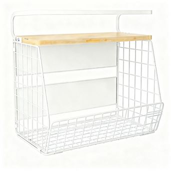 Magnetic Shelf for Fridge - Fruit Veggie Storage - Multi-Purpose - Easy Installation