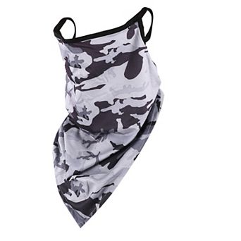 Camouflage Triangle Earloop Neck Gaiter for Outdoor Sports Activities 1 pc
