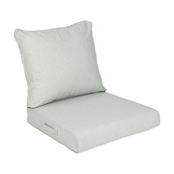 Aoodor Outdoor Deep Seat Cushion Set, Waterproof Patio Furniture Cushions