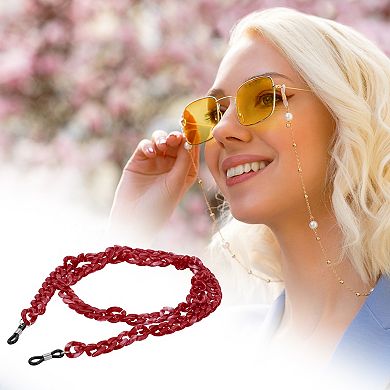 Dopamine Color Pattern Eyeglass Chain 1 Pc